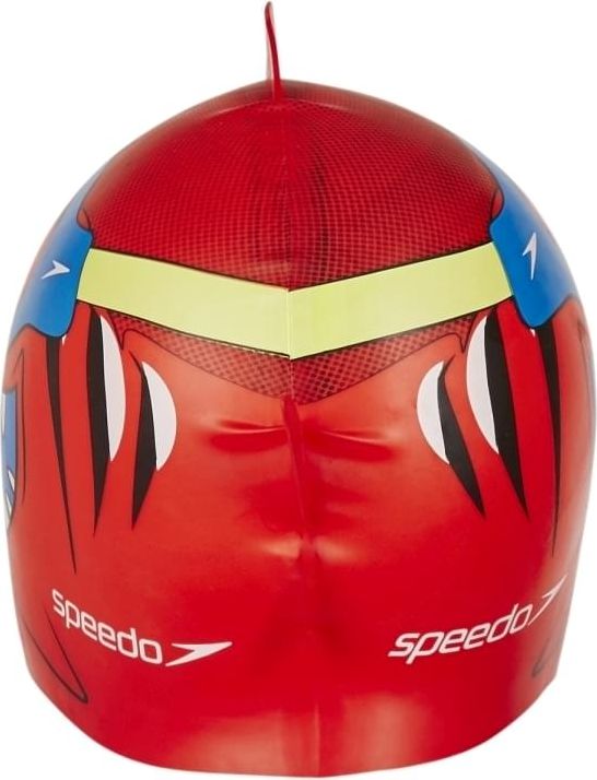 Speedo Sea Squad Character Cap - lava red uni - obrázek 2