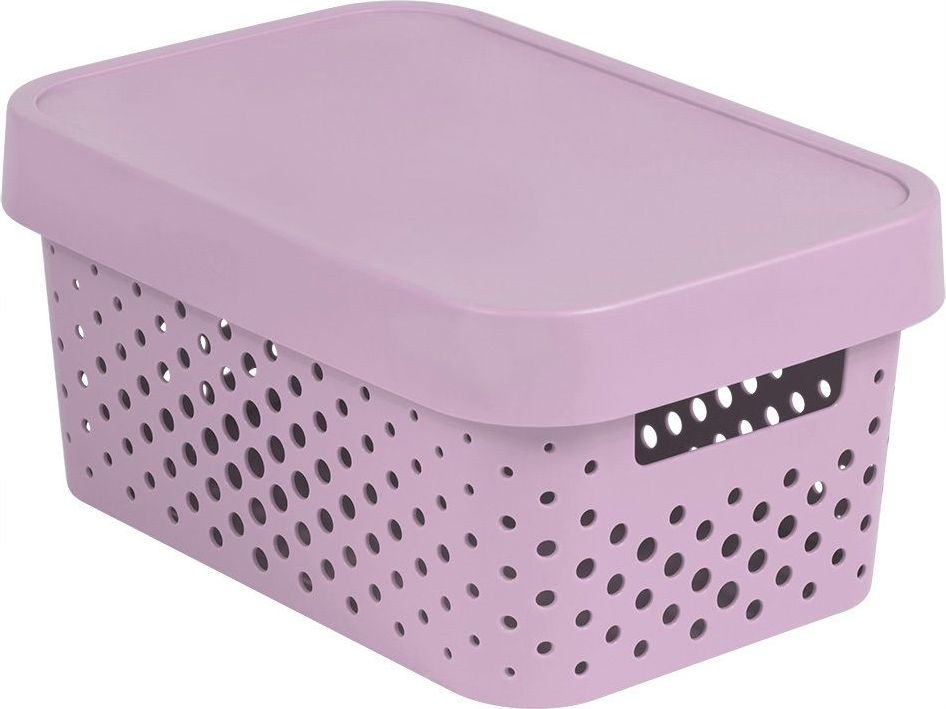 CURVER Úložný box INFINITY DOTS 4,5L - růžový R41567 - obrázek 1