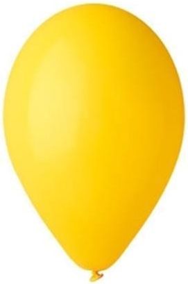 Balónek, žlutá, 26 cm, bal. 10 ks - obrázek 1