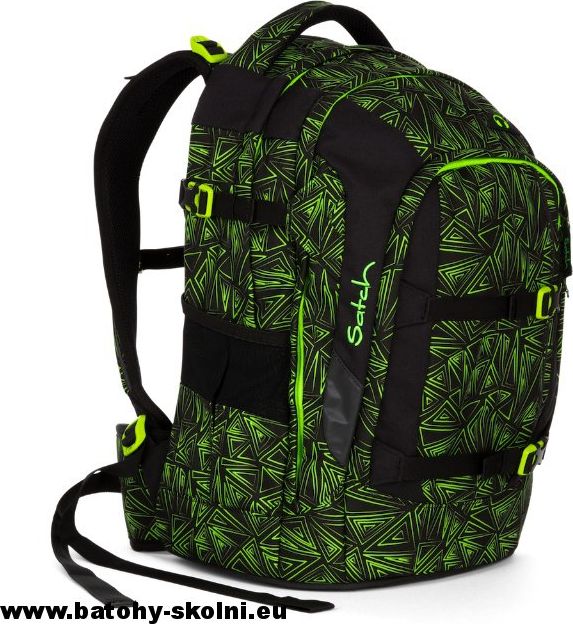 Studentský batoh Ergobag Satch Green Bermuda - Doprava Zdarma - obrázek 9
