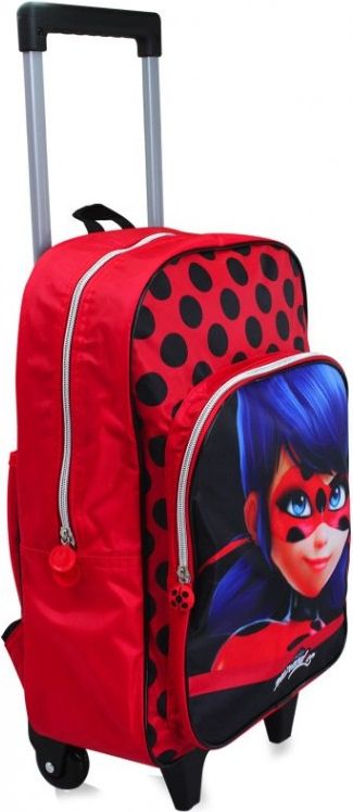 Setino - Dětský cestovní kufr Kouzelná beruška - Ladybug - obrázek 2