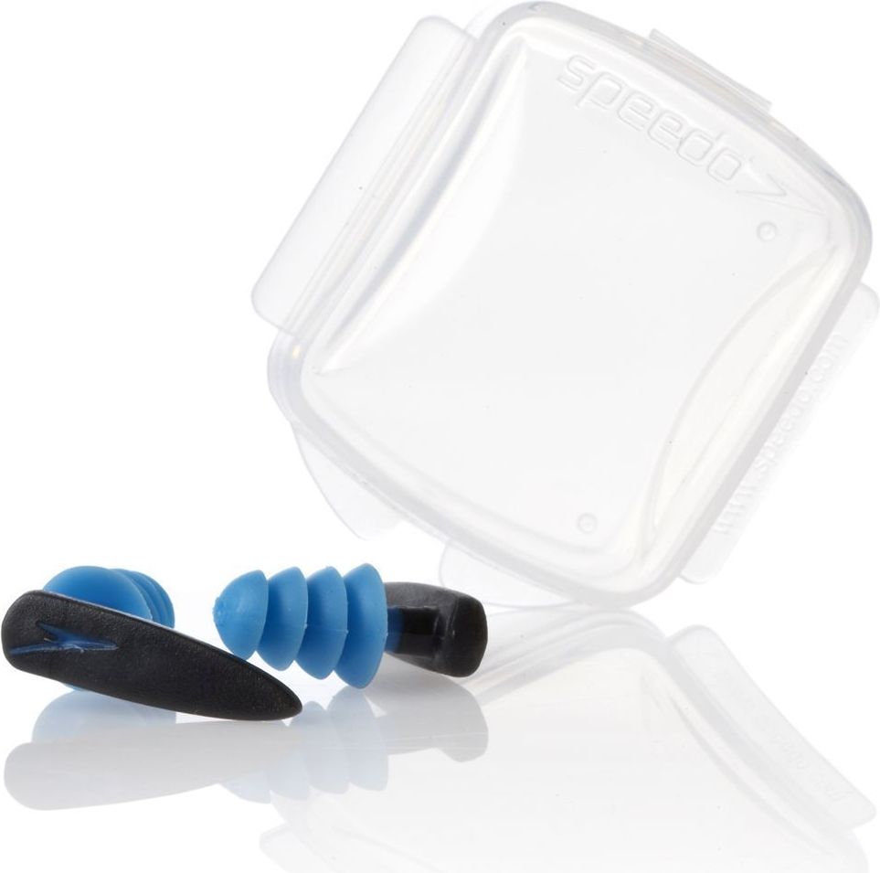Speedo Biofuse Aquatic Earplug - dark grey/blue uni - obrázek 1