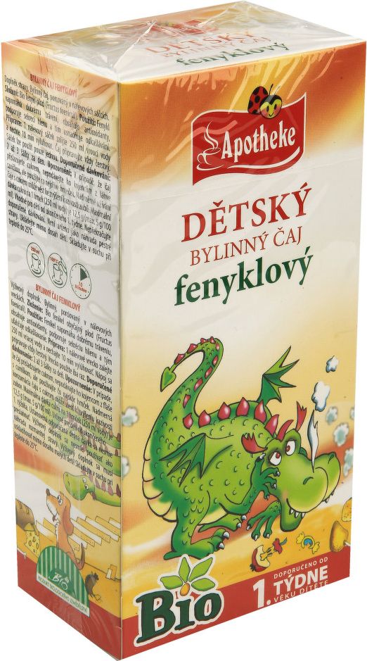 Apotheke Dětský čaj BIO fenyklový 20x1.5g - obrázek 1