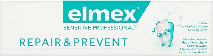 Zubní pasta elmex Sensitive Professional Repair & Prevent 75 ml - obrázek 1