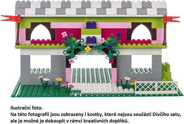LW Toys Stavebnice pro děti - Dívčí království velké - obrázek 2