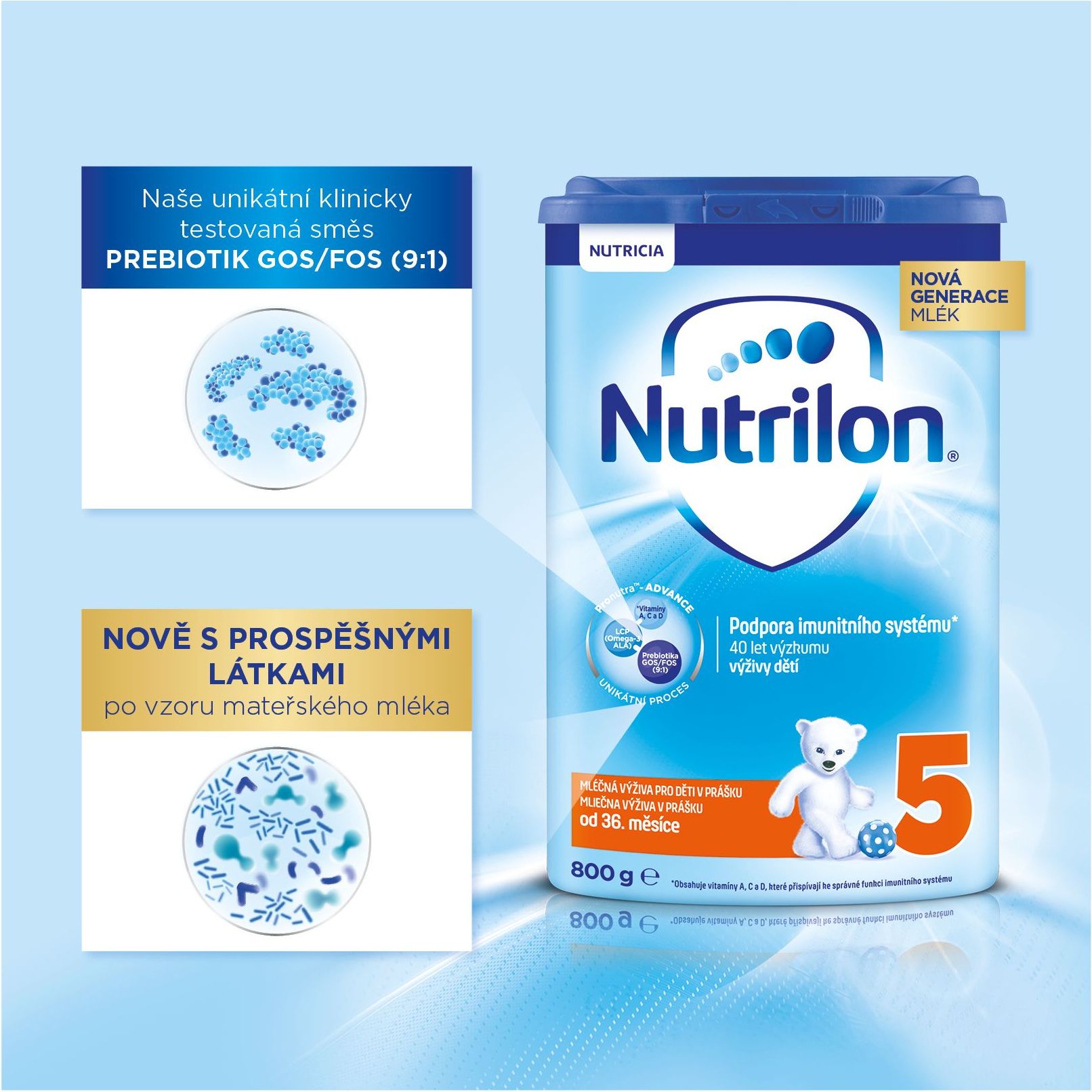 Nutrilon 5 6pack 6x800 g - obrázek 3