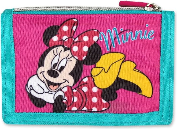 Setino · Dětská textilní peněženka Minnie Mouse - Disney - pro holky - obrázek 1