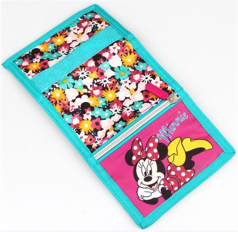Setino · Dětská textilní peněženka Minnie Mouse - Disney - pro holky - obrázek 5