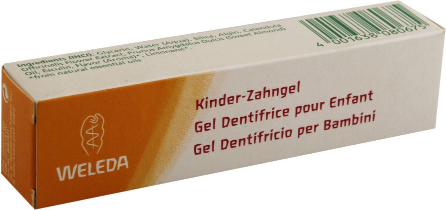 WELEDA Dětský zubní gel 10ml - obrázek 1