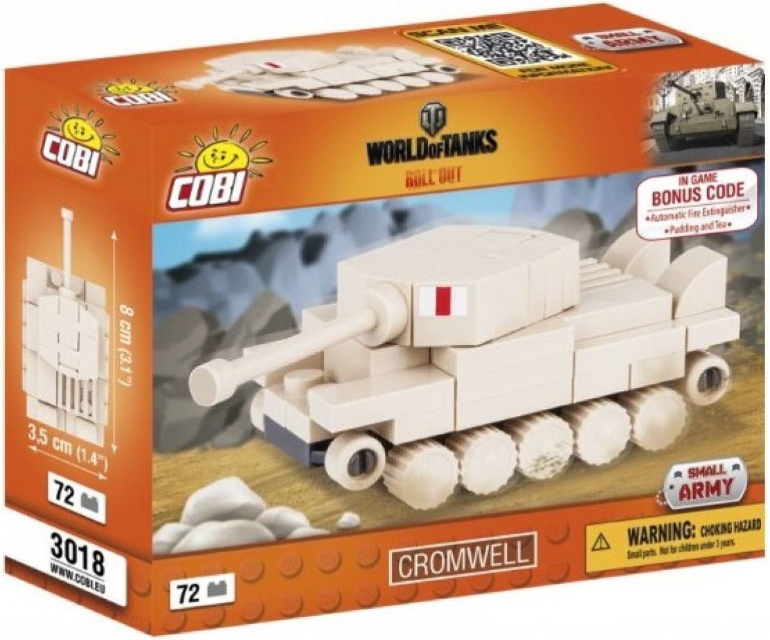 Cobi Malá armáda 3018 World of Tanks Nano Tank Cromwell - obrázek 1