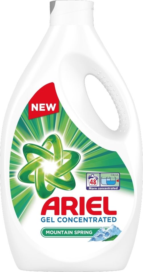 ARIEL Mountain Spring 2,64 L (48 praní) – Prací gel - obrázek 1