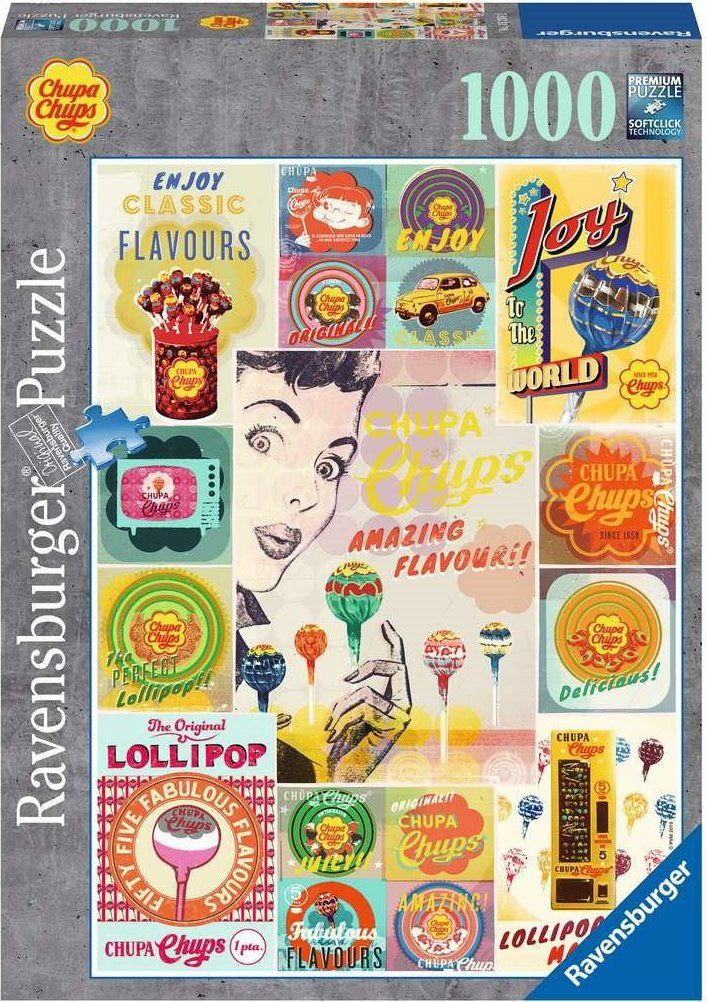RAVENSBURGER Puzzle Chupa Chups 1000 dílků - obrázek 2