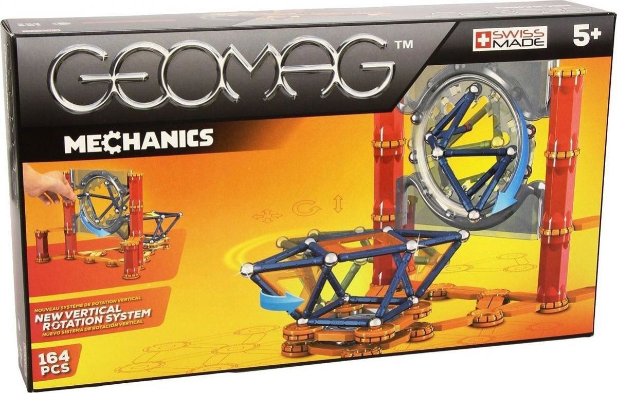Geomag Mechanics 164 dílů - obrázek 1