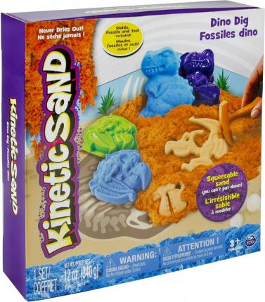 Dino Kinetic Sand Pes/ Tematická sada - obrázek 1