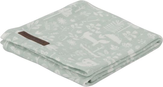 Little Dutch Osuška swaddle 120x120 adventure mint - obrázek 1