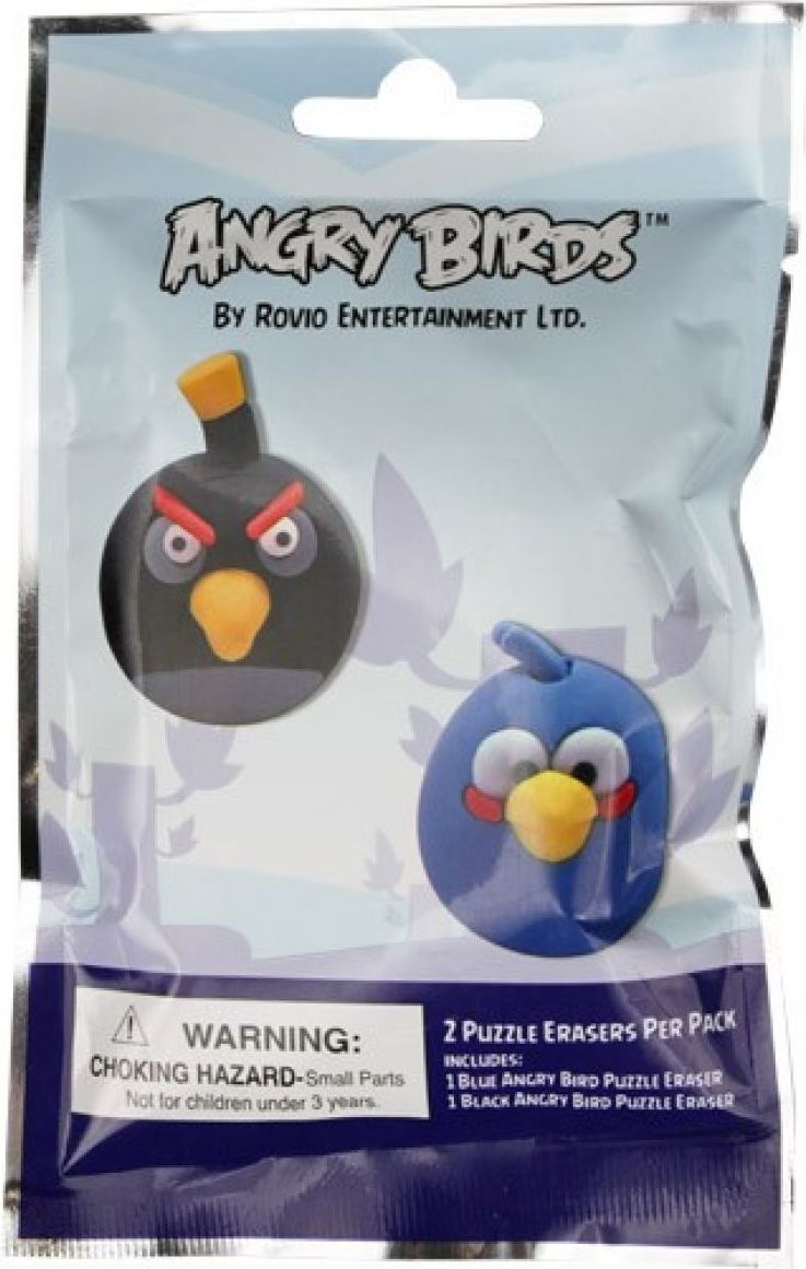 EPline 88827 - Angry Birds Puzzle guma 2-pack - obrázek 1
