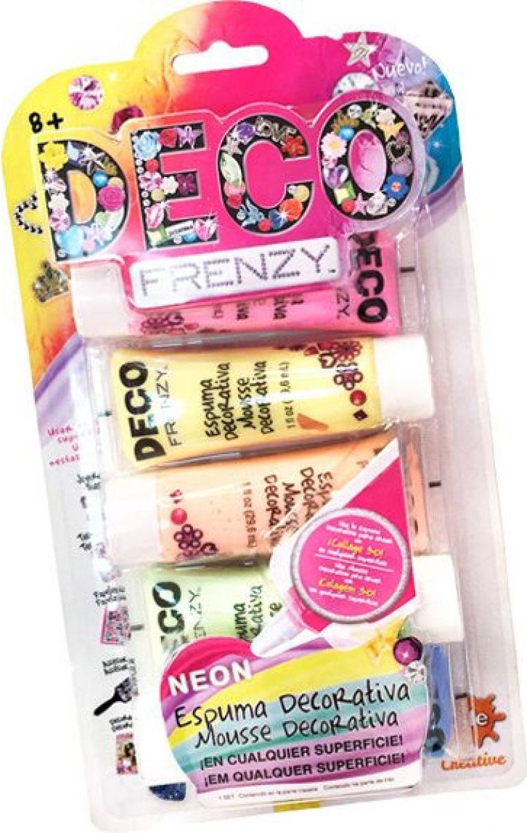 Alltoys Deco Frenzy 5 ks barevné pěny - obrázek 1