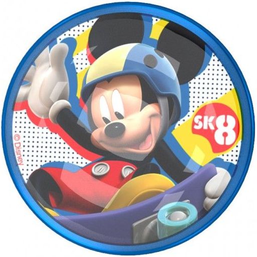 Eurasia Zvonek na kolo s membránou Mickey Mouse modrý 59110 - obrázek 1