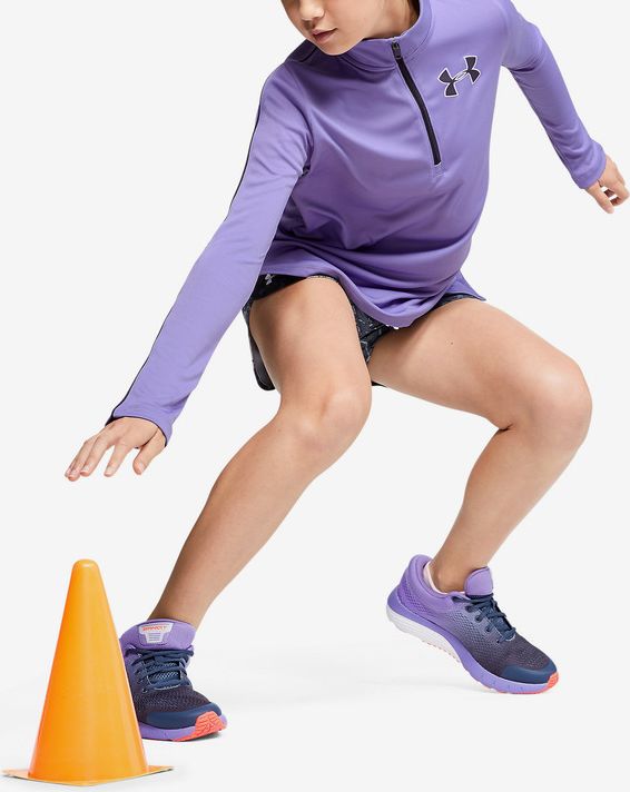 Tech™ Mikina dětská Under Armour | Fialová | Dívčí | XL - obrázek 4