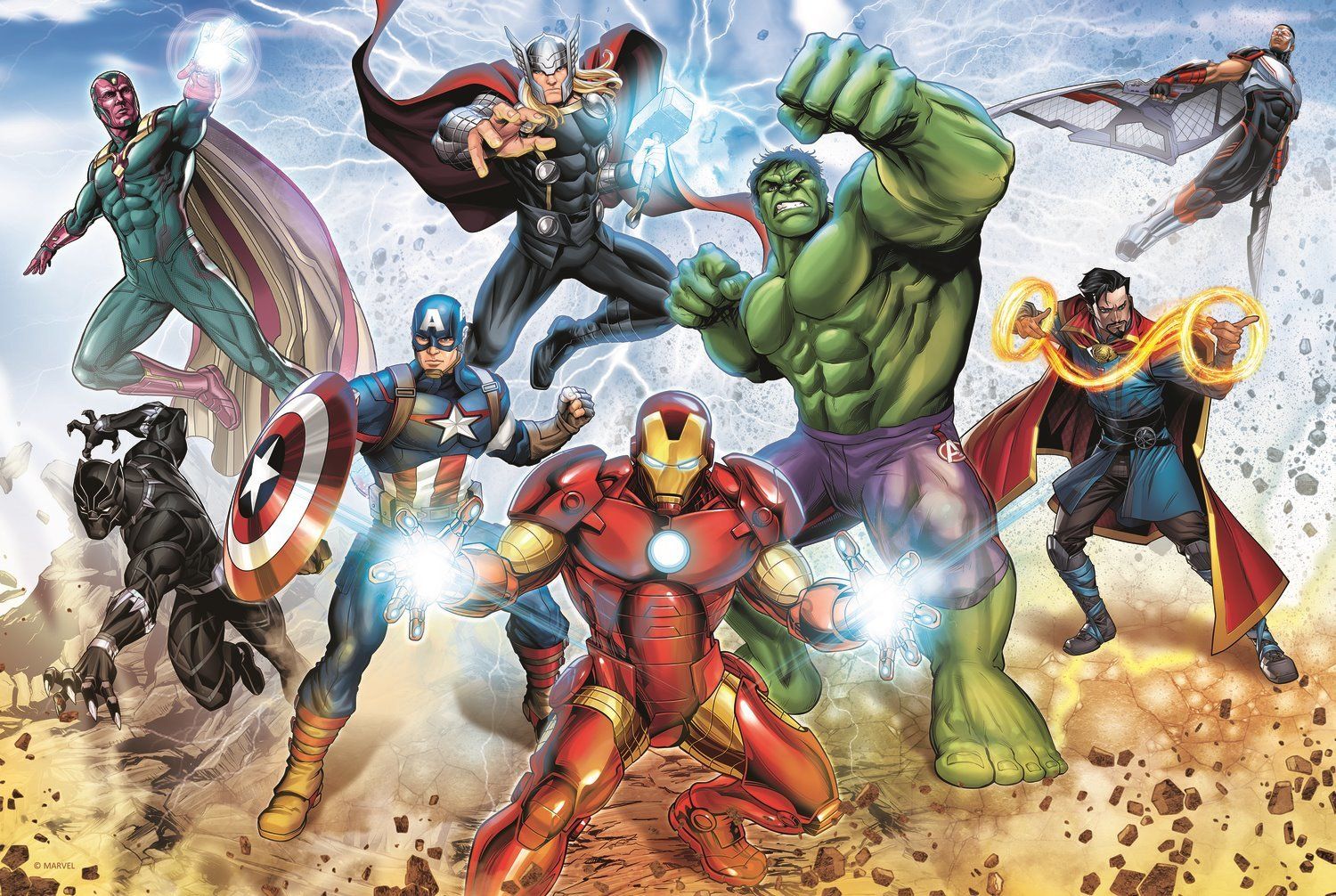TREFL Puzzle Avengers 160 dílků - obrázek 1