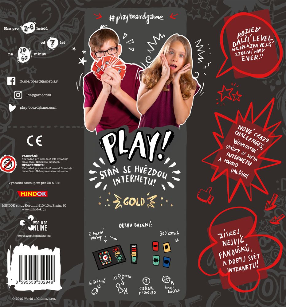 Mindok Play: Staň se hvězdou internetu GOLD - obrázek 2