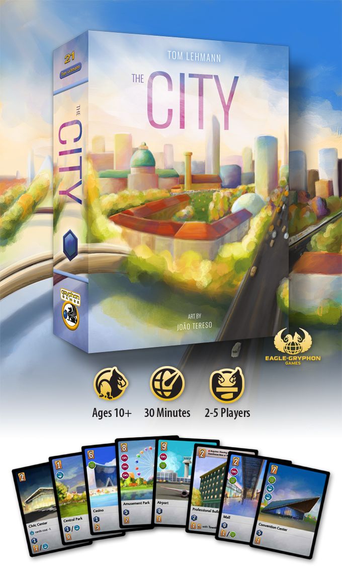 Eagle-Gryphon Games The City - KS edition - obrázek 3
