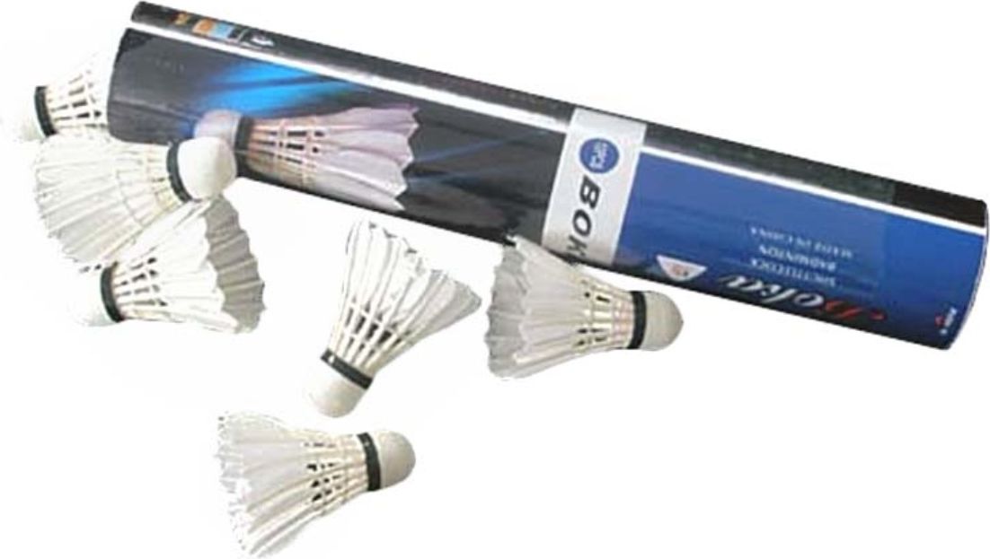 Badmintonové míčky Eva BK501 - zelený pruh - obrázek 1