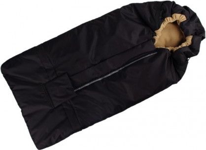 Kaarsgaren fusak černo béžový s fleece podšívkou - obrázek 1