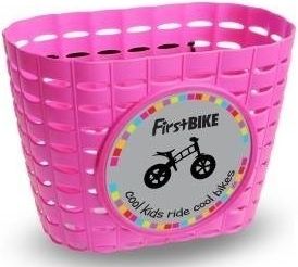 First Bike - Košík na řídítka růžový First Bike - obrázek 1