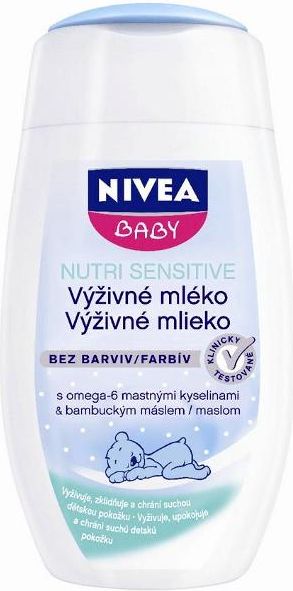 Výživné mléko Nivea Baby Nutri Sensitive 200ml - obrázek 1