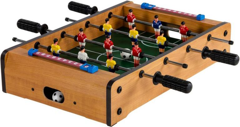 Tuin 30637 Mini stolní fotbal fotbálek 51 x 31 x 8 cm světlý - obrázek 1