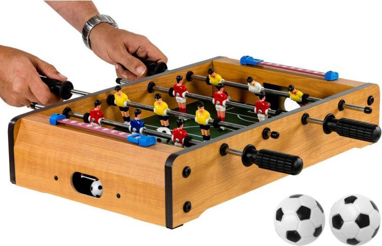 Tuin 30637 Mini stolní fotbal fotbálek 51 x 31 x 8 cm světlý - obrázek 7