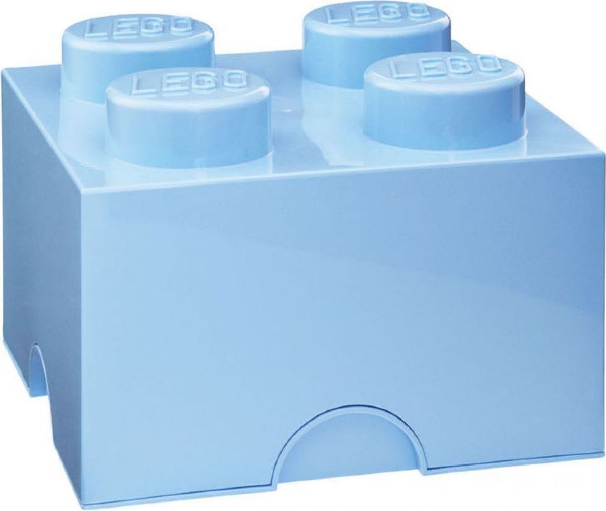 LEGO Úložný box 25 x 25 x 18 cm Světle modrá - obrázek 1
