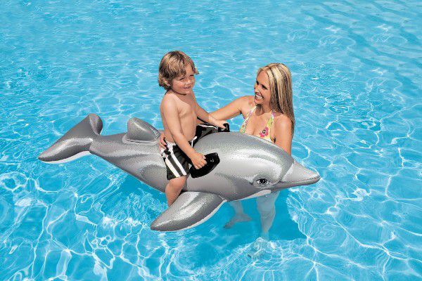 INTEX Plovoucí DELFÍN nafukovací Intex 175x66 cm - obrázek 3