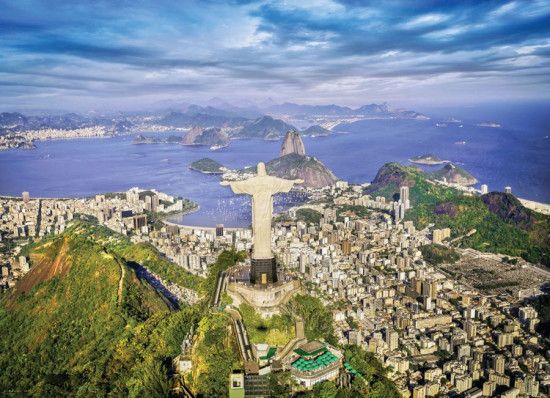 EUROGRAPHICS Puzzle Rio de Janeiro 1000 dílků - obrázek 1