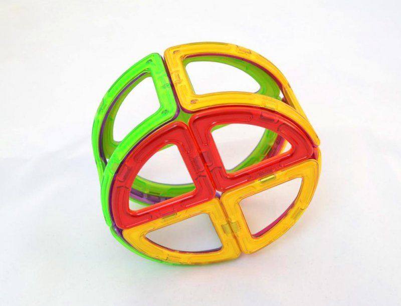 Magformers Kruhová výseč 1 ks - obrázek 3
