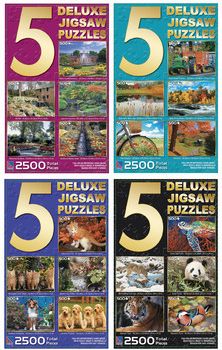 Puzzle multipack 5 v 1 - obrázek 1