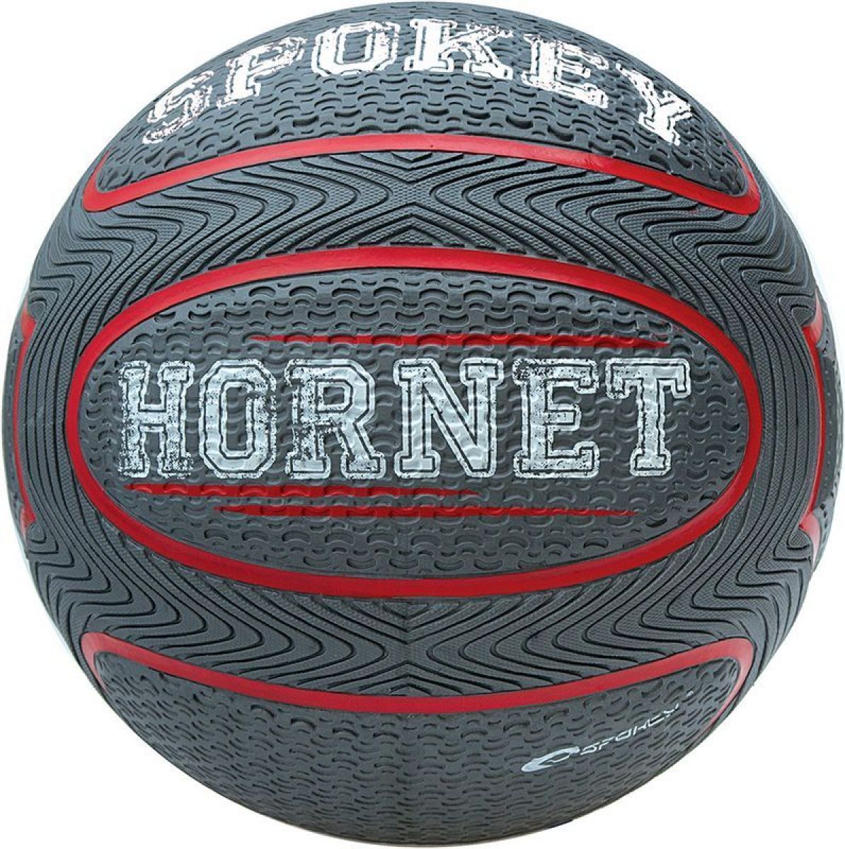 Spokey Míč na košíkovou Hornet šedý 7 - obrázek 1