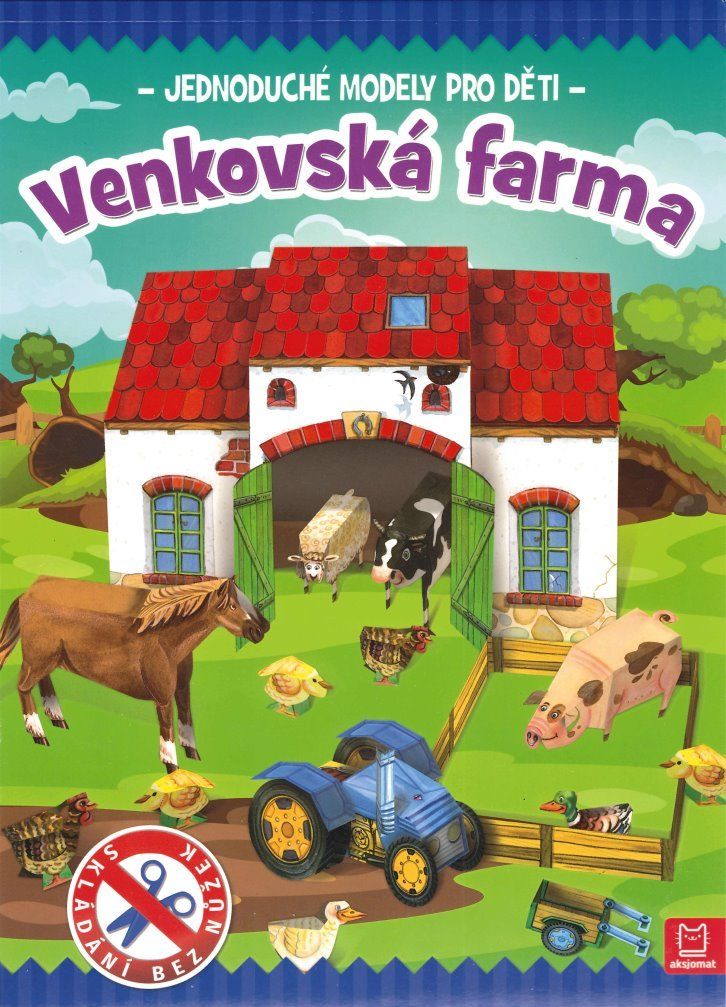 AKSJOMAT Venkovská farma – Jednoduché modely pro děti - obrázek 1