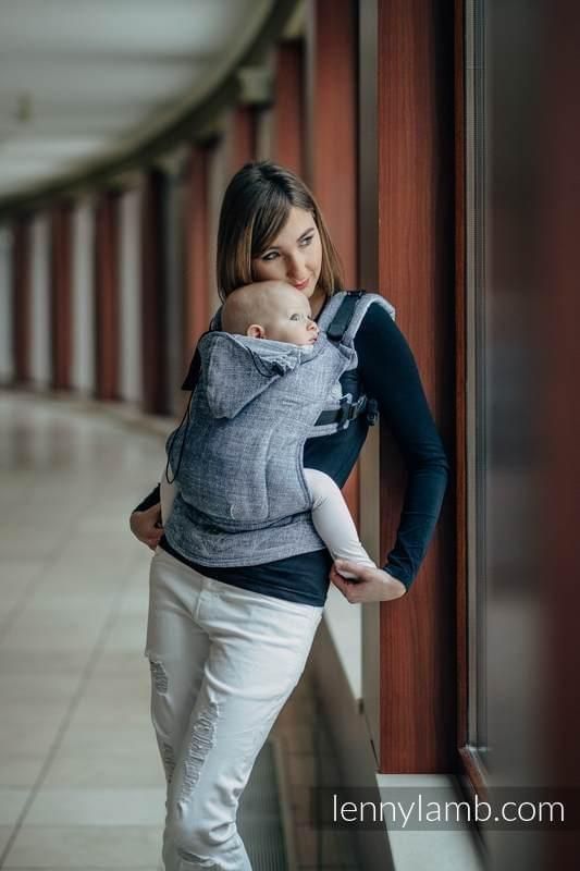 LennyLamb ergonomické nosítko DENIM BLUE - obrázek 1