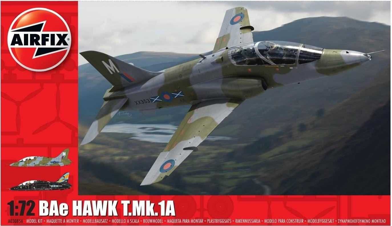 AIRFIX Classic Kit letadlo A03085A - Bae Hawk T1 (1:72) - obrázek 2