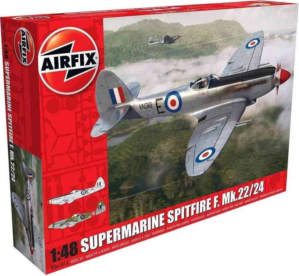 AIRFIX Classic Kit letadlo A06101A - Supermarine Spitfire F.Mk22/24 (1:48) - obrázek 1