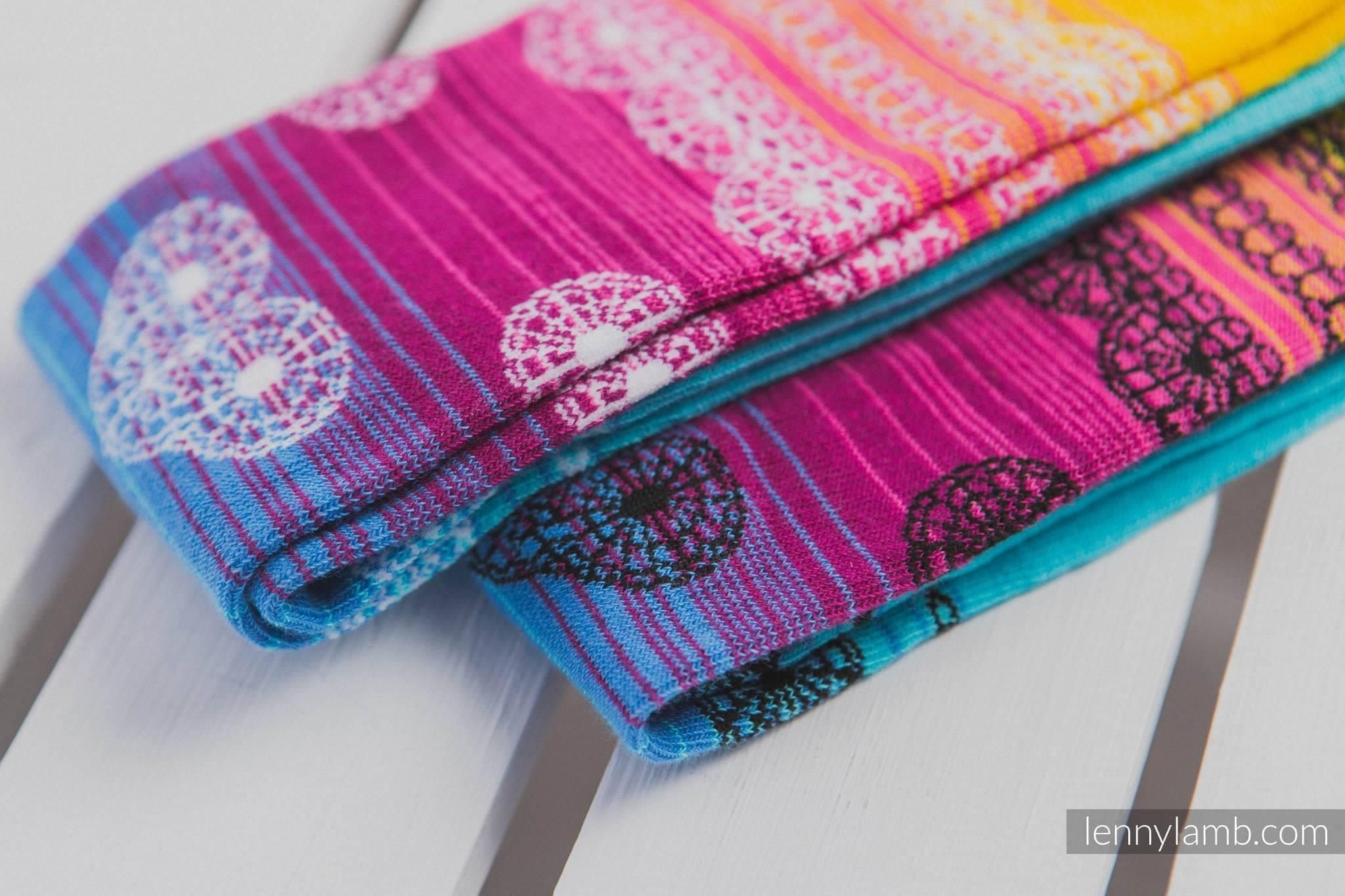 LennyLegs Long - návleky na nožičky - RAINBOW LACE DARK - obrázek 3