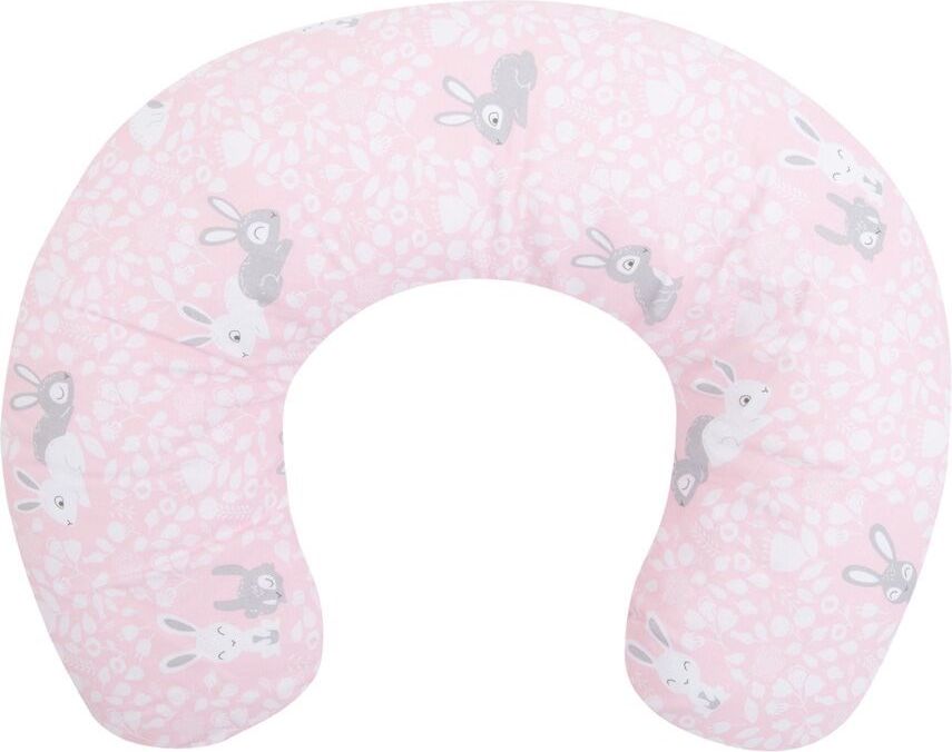 Kojící polštář New Baby Králíčci růžový - obrázek 1