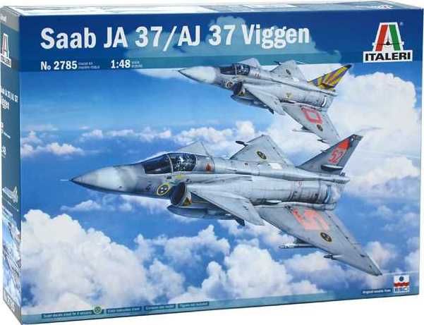 ITALERI Model Kit letadlo 2785 -SAAB JA 37/AJ 37 VIGGEN (1:48) - obrázek 1