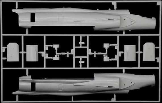 ITALERI Model Kit letadlo 2785 -SAAB JA 37/AJ 37 VIGGEN (1:48) - obrázek 7
