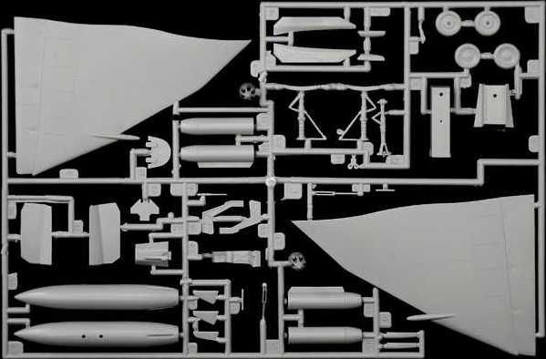ITALERI Model Kit letadlo 2785 -SAAB JA 37/AJ 37 VIGGEN (1:48) - obrázek 9