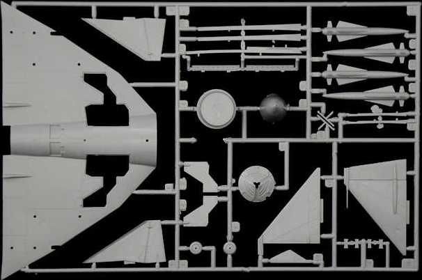 ITALERI Model Kit letadlo 2785 -SAAB JA 37/AJ 37 VIGGEN (1:48) - obrázek 10