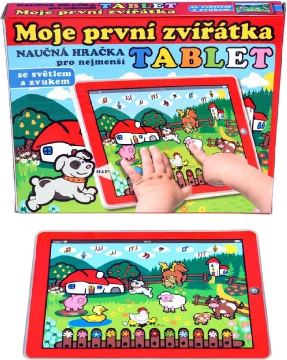 Teddies Tablet farma Moje první zvířátka - obrázek 1