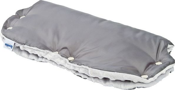 Rukávník na kočárek z Minky Sensillo 40x45 black - obrázek 2